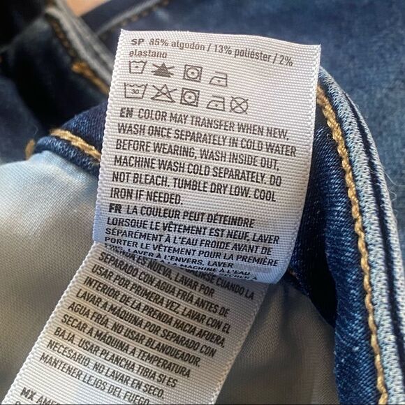 American Eagle Distressed Next Level Stretch High Rise Jeggings - Picture 4 of 11